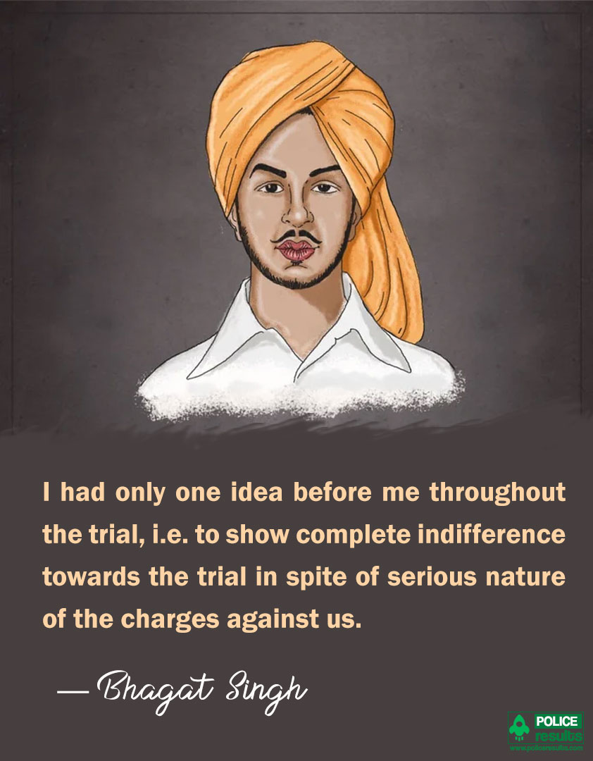 Bhagat Singh Quotes on Nature