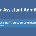 OSSC Junior Assistant Admit Card 2022 Download JA Exam Date