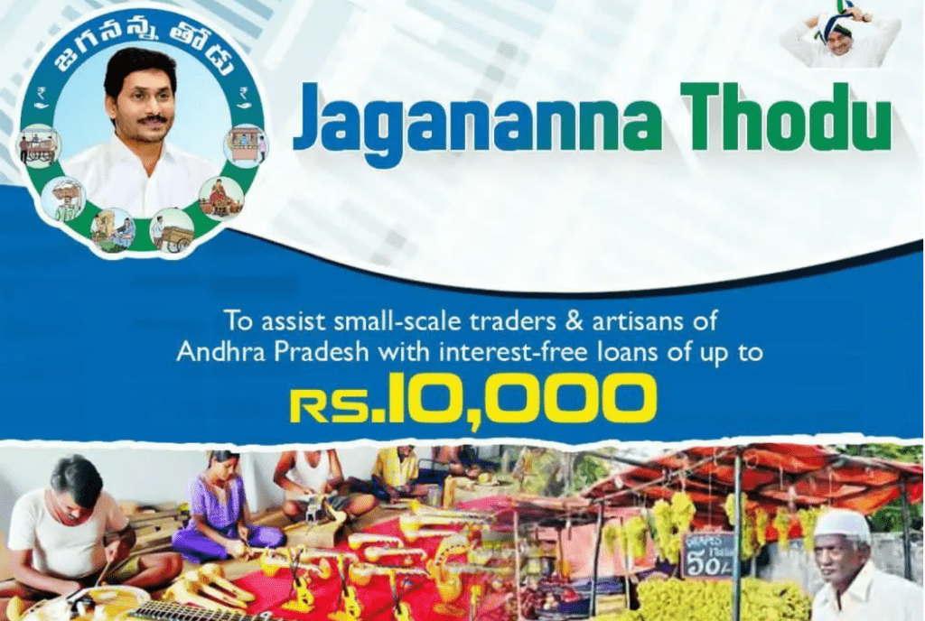 Jagananna Thodu Rs 10000 Status 2021