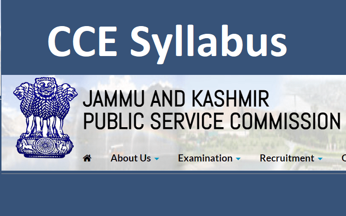 JKPSC CCE Syllabus 2022 pdf KAS Exam Pattern Download