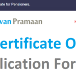 Jeevan Pramaan Patra Form 2022 pdf!  Life Certificate