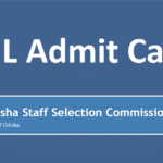 Odisha CGL Admit Card 2022 Download link CGL Group B Exam Date