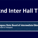 TS Inter Hall Ticket 2022 Download link|  1st & 2nd Year Hall Tickets Online