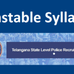 Telangana Police Constable Syllabus 2022 pdf SCT Exam Pattern