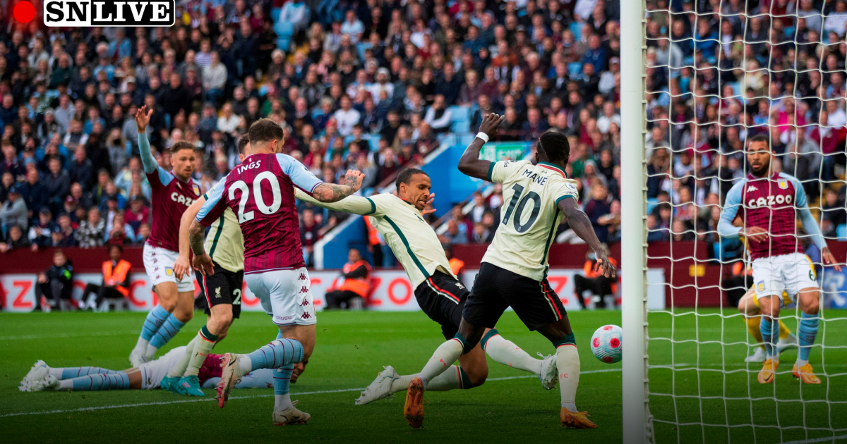 Aston Villa vs.  Liverpool result: Mane sends Reds level with Man City in title race