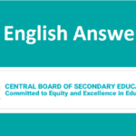 CBSE Class 12 English Answer Key 2022
