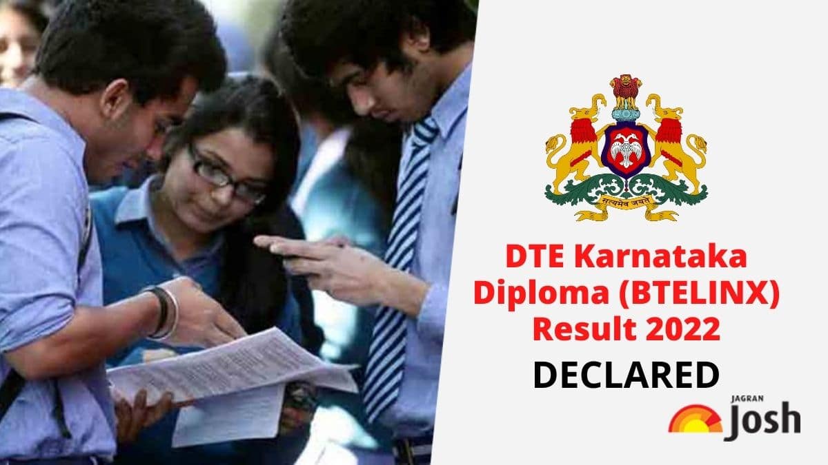 DTE Karnataka Diploma Result 2022 Declared for March-April Semester Exam, Check at BTELINX Results dte.karnataka.gov.in