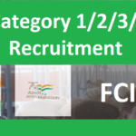 FCI Recruitment 2022 (4710 Posts) Category 1,2,3,4 Apply Online, Notification