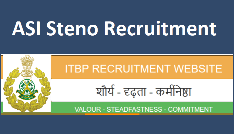 ITBP ASI Steno Recruitment 2022 Apply Online, Eligibility, Salary, Age limit