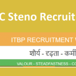 ITBP Apply Online 2022 HC, ASI Steno Application Form direct link