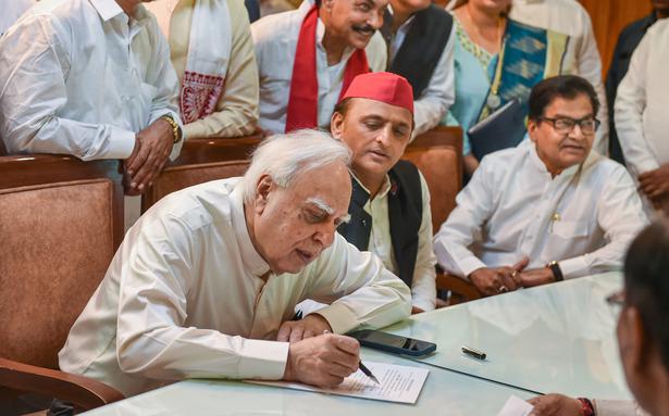 Kapil Sibal says he has quit Congress, files Rajya Sabha nomination papers with Samajwadi Party backing