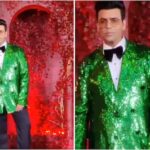 Karan Johar dons green shimmery jacket for 50th birthday bash, fans say 'damn hot sir'