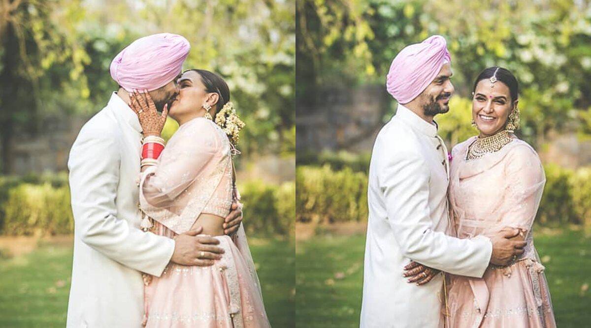 Neha Dhupia got 600 messages after her wedding to Angad Bedi, but they weren’t congratulatory texts.  Here’s what they said