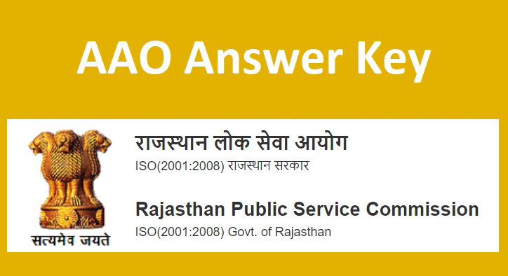 RPSC AAO Answer Key 2022 (Today) AAO Question Paper Solution