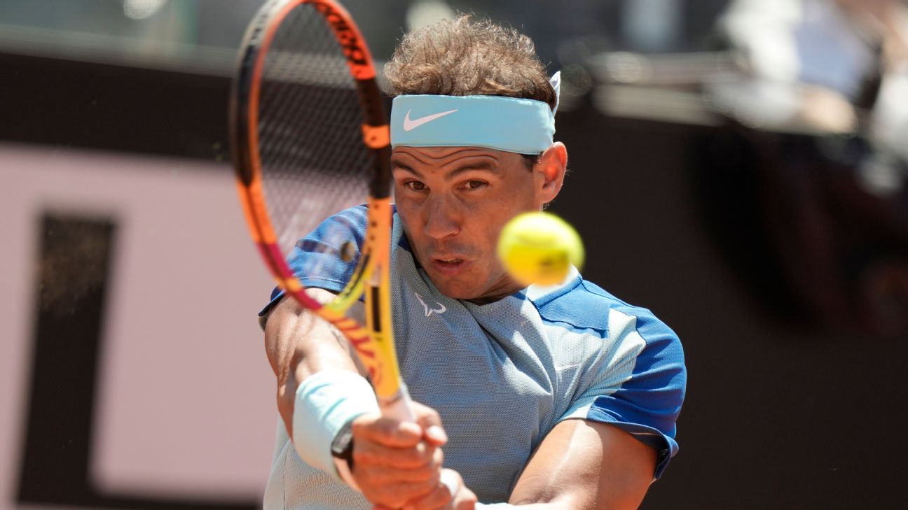 Rafael Nadal bounces back with win over John Isner at Italian Open