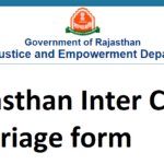 Rajasthan Inter Caste Marriage Scheme: Application Form Benefits