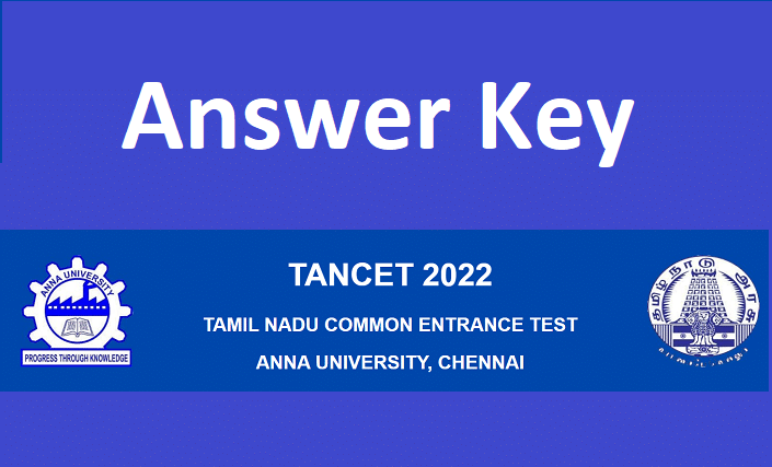 TANCET Answer Key 2022 pdf Download MBA/MCA Paper Solution