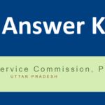 UPPSC AE Answer Key 2022 pdf 'Set Wise' AE Question Paper Key