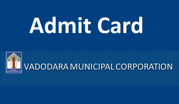 VMC Admit Card 2022 link!  vmc.gov.in All Posts Exam Date