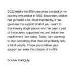 BCCI President Sourav Ganguly Completes 30 Years in Cricket Announounce to Start A New Innings Follow Updates - Sourav Ganguly: इस्तीफे की अटकलों के बीच सौरव गांगुली ने ने शुरू की नई पारी, लांच किया एजुकेशन एजुकेशन एप एप एप एप एप एप एप एप एप एप एप एजुकेशन किया किया