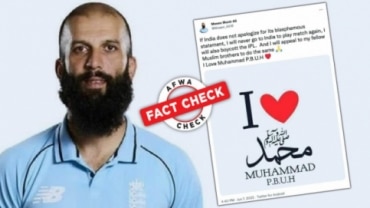 Fact Check: Did Moeen Ali boycott IPL over Nupur Sharma row?  Unofficial Twitter account spins lie