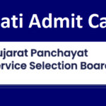 GPSSB Talati Admit Card 2022 Exam Date!  Gujarat Mantri Call Letter