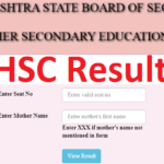 HSC Result 2022 Maharashtra Name wise mahresult.nic.in 2021 HSC Result