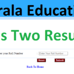 Kerala Plus Two Result School Wise 2022 @keralaresults.nic.in