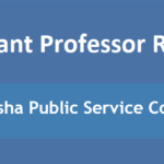 OPSC Assistant Professor Result 2022 Selection list Download