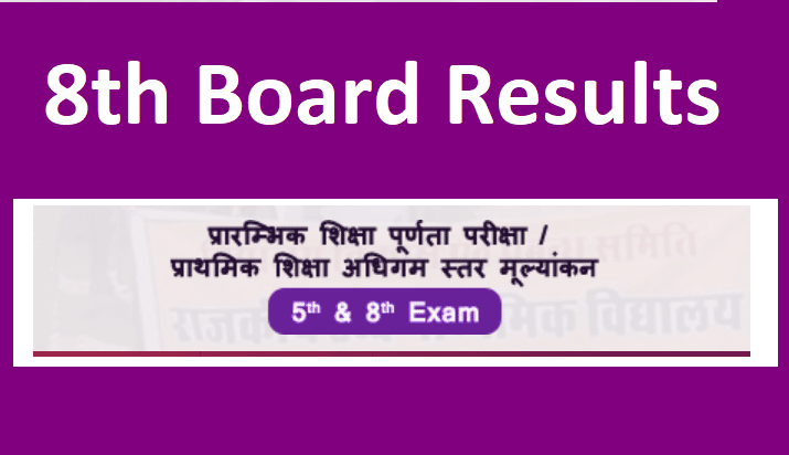 Raj Edu Board 8th Result 2022 ‘Check’ BSER Class 8 Merit list