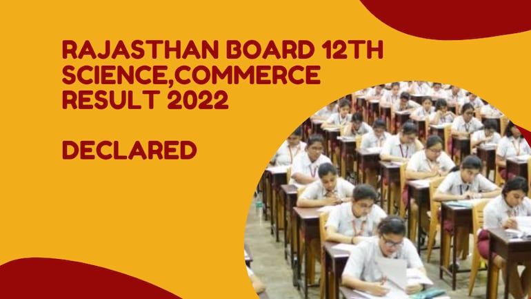 Rajasthan Board RBSE 12th Result 2022 DECLARED!  Direct link to check BSER 12th Result 2022