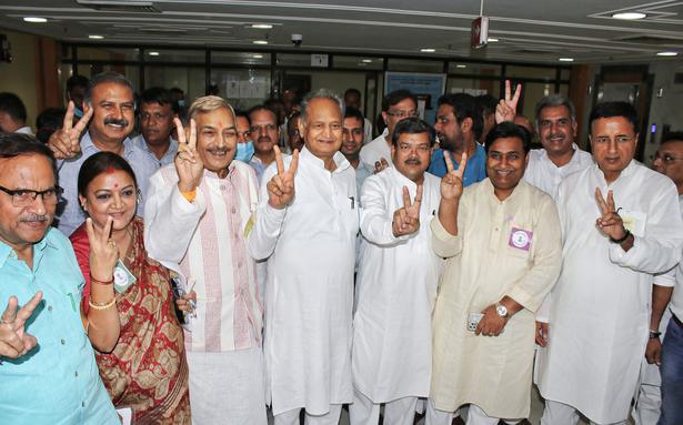 Rajya Sabha polls |  BJP wins 8 seats in 4 States, Congress 5 with Rajasthan performance