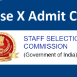 SSC Phase X Admit Card 2022 @ssc.nic.in Ph-10 Exam Date, Hall Ticket