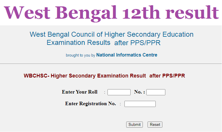 WB HS Result 2022 12th Class Result WBCHSE Update 10 June