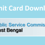 WBPSC WBCS Admit Card 2022 Prelims!  Hall Ticket Download