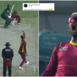 WI captain and WK Nicolas Pooran shows bowling talent, picks up first international wicket vs Pakistan