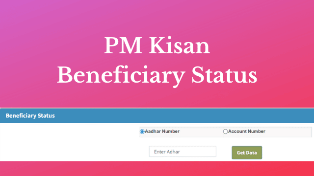 PM Kisan Beneficiary Status 