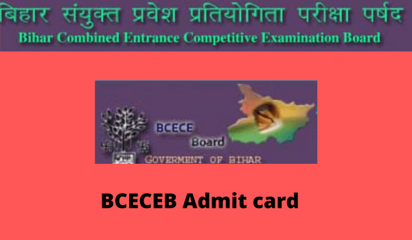 BCECEB Admit card