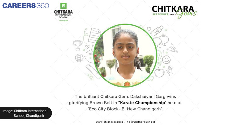 Student Of Chitkara International School, Chandigarh Wins Brown Belt In Karate Championship