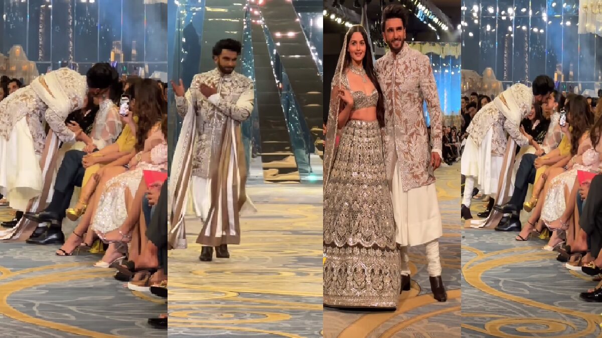 Also read: Leaving Alia Bhatt in the middle of the ramp, Ranveer Singh started kissing Deepika Padukone, touched her mother's feet and then......