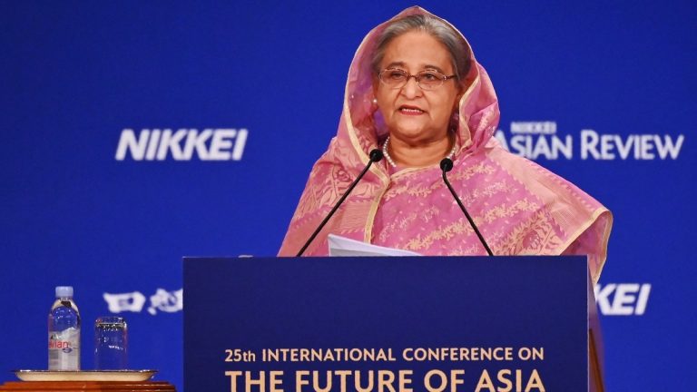 बांग्लादेश की प्रधान मंत्री शेख हसीना